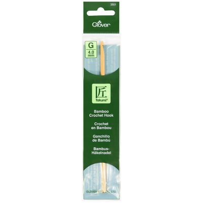 Takumi Bamboo Crochet Hook-Size G/4.0mm Image 1