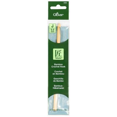Takumi Bamboo Crochet Hook-Size J/6.0mm Image 1
