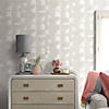 Tamara Day Modern Ikat Peel & Stick Wallpaper Gray By RoomMates Image 2