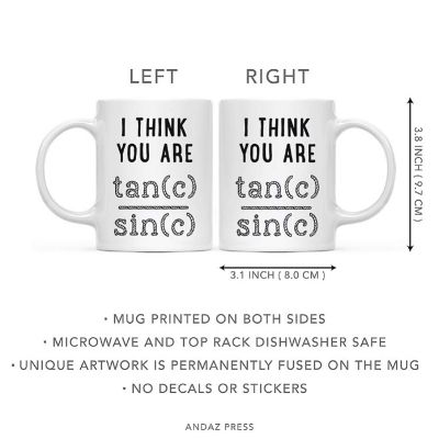 Tan Sin Math Love Mug, 1 Pack Image 3