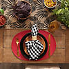 Tango Red Oval Pp Woven Placemat (Set Of 6) Image 3