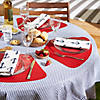Tango Red Solid Wedge Table Placemat (Set Of 6) Image 1