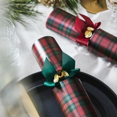 Tartan-Style Christmas Party Cracker - 8 pcs Image 2