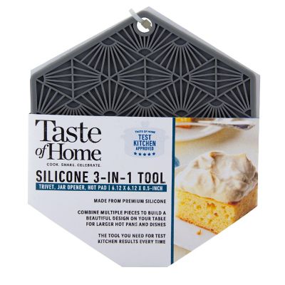 Taste of Home Silicone 3-In-1 Tool, Ash Gray Image 2