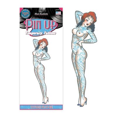 Tattooed Pin Up Tattoo Costume Accessory Image 1
