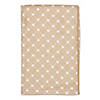 Taupe Printed Trellis Paw Pet Towel Image 1