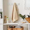 Taupe Printed Trellis Paw Pet Towel Image 2