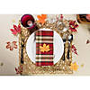 Taupe Woven Paper Square Placemat (Set Of 6) Image 3