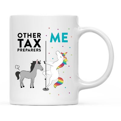 Tax Preparers Ceramic Mug Image 2