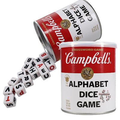 TDC Games Campbell's Alphabet Dice Word Game Image 1