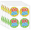 Teacher Created Resources&#174; 100 Days Smarter Self-Adhesive Badges, 32 Per Pack, 6 Packs Image 1