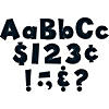 Teacher Created Resources 4" Fun Font Letters, Black Stitch, 160 Pieces Per Pack, 3 Packs Image 1