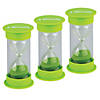 Teacher Created Resources 5 Minute Sand Timer, Medium, Pack of 3 Image 1