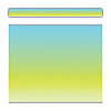 Teacher Created Resources Aqua and Lime Color Wash Straight Border Trim, 35 Feet Per Pack, 6 Packs Image 1