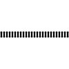 Teacher Created Resources Black and White Vertical Stripes Straight Border Trim, 35 Feet Per Pack, 6 Packs Image 2