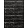 Teacher Created Resources Black Brick Better Than Paper Bulletin Board Roll, 4' x 12', Pack of 4 Image 2