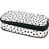 Teacher Created Resources Black Painted Dots on White Pencil Case, Pack of 3 Image 1