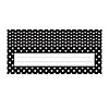 Teacher Created Resources Black Polka Dots Flat Name Plates, 36 Per Pack, 6 Packs Image 1