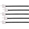 Teacher Created Resources Black Polka Dots Hand Pointer, Pack of 5 Image 1