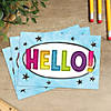 Teacher Created Resources Brights 4Ever Hello Postcards, 30 Per Pack, 6 Packs Image 2