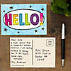 Teacher Created Resources Brights 4Ever Hello Postcards, 30 Per Pack, 6 Packs Image 3