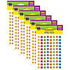 Teacher Created Resources Brights 4Ever Smiley Faces Mini Stickers Valu-Pack, 1144 Per Pack, 6 Packs Image 1