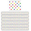 Teacher Created Resources Colorful Dots Straight Border Trim, 35 Feet Per Pack, 6 Packs Image 1