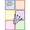 Teacher Created Resources Colorful Dry-Erase Magnetic Square Notes Image 1