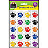 Teacher Created Resources Colorful Paw Print Stickers Valu-Pak, 260 Pieces Per Pack, 6 Packs Image 1