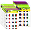 Teacher Created Resources Colorful Paw Prints Mini Stickers, 3/8"Dia, 528 Per Pack, 12 Packs Image 1