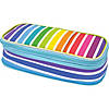 Teacher Created Resources Colorful Stripes Pencil Case, Pack of 3 Image 1