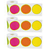 Teacher Created Resources Confetti Colorful Circles Straight Rolled Border Trim, 50 Feet Per Roll, Pack of 3 Image 1