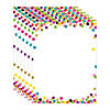 Teacher Created Resources Confetti Computer Paper, 8.5" x 11", 50 Sheets Per Pack, 6 Packs Image 1