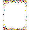 Teacher Created Resources Confetti Computer Paper, 8.5" x 11", 50 Sheets Per Pack, 6 Packs Image 1