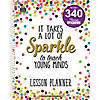 Teacher Created Resources Confetti Lesson Planner Image 1