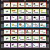 Teacher Created Resources Consonant Blends & Digraphs Pocket Chart Cards, 2 Sets Image 1