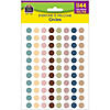 Teacher Created Resources Everyone is Welcome Circles Mini Stickers Valu-Pak, 1144 Per Pack, 6 Packs Image 1