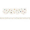 Teacher Created Resources Everyone is Welcome Dots Scalloped Border Trim, 35 Feet Per Pack, 6 Packs Image 1