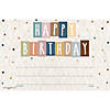 Teacher Created Resources Everyone is Welcome Happy Birthday Awards, 30 Per Pack, 6 Packs Image 1