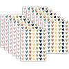 Teacher Created Resources Everyone is Welcome Hearts Mini Stickers, 378 Per Pack, 12 Packs Image 1