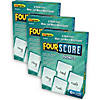 Teacher Created Resources Four Score Card Game: Phonics, Pack of 3 Image 1