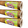 Teacher Created Resources Fun Size Better Than Paper Bulletin Board Roll, 18" x 12', Classic Wood, Pack of 3 Image 1
