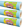Teacher Created Resources Fun Size Better Than Paper Bulletin Board Roll, 18" x 12', Light Blue, Pack of 3 Image 1