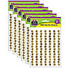 Teacher Created Resources Gold Foil Star Stickers Valu-Pak, 686 Per Pack, 6 Packs Image 1