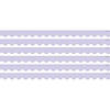 Teacher Created Resources Lavender Scalloped Border Trim, 35 Feet Per Pack, 6 Packs Image 1