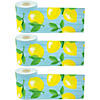 Teacher Created Resources Lemon Zest Straight Rolled Border Trim, 50 Feet Per Roll, Pack of 3 Image 1
