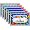 Teacher Created Resources Marquee Welcome Postcards, 30 Per Pack, 6 Packs Image 1