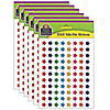 Teacher Created Resources Mini Smiley Stars Valu-Pak Stickers, 1144 Per Pack, 6 Packs Image 1