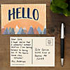 Teacher Created Resources Moving Mountains Hello Postcards, 30 Per Pack, 6 Packs Image 3