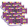Teacher Created Resources Oh Happy Day Magnetic Girls Pass, Pack of 6 Image 1
